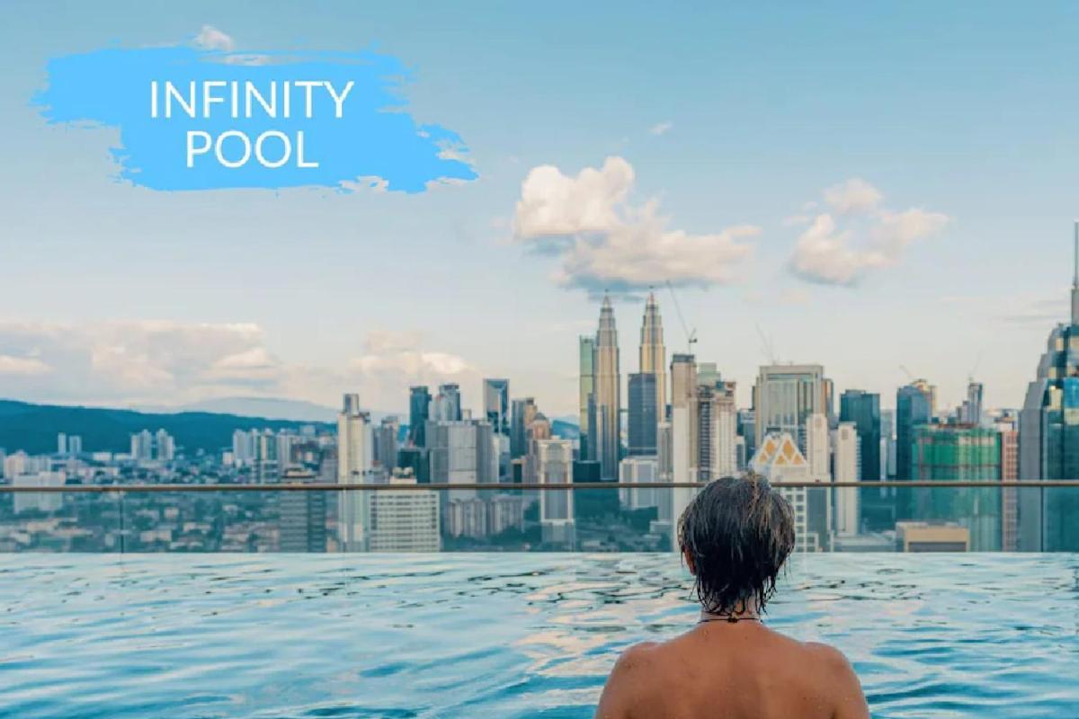 Skypool Kl Free Infinity Pool Over קואלה לומפור מראה חיצוני תמונה